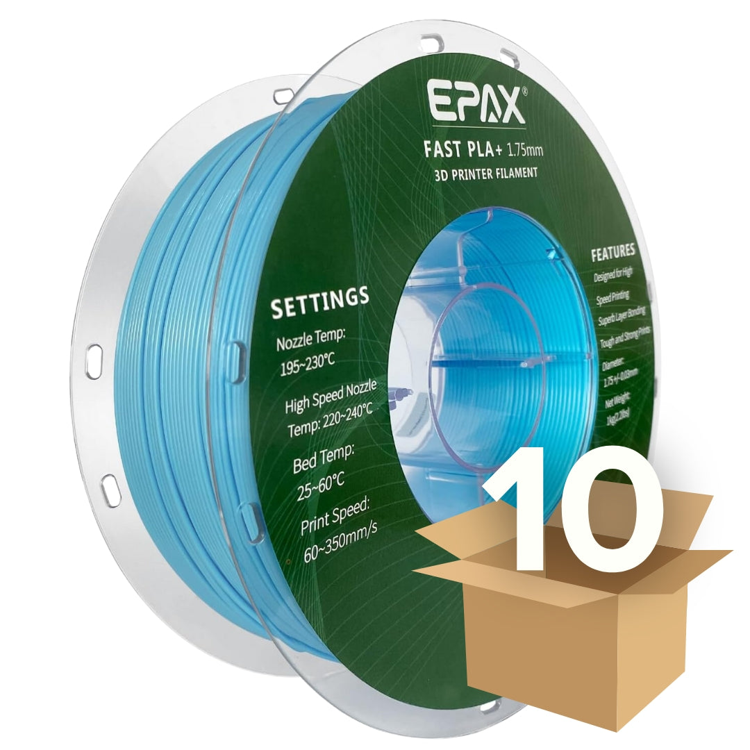 Wholesale Case EPAX 1.75 mm Fast PLA+  (10 spools in a case)