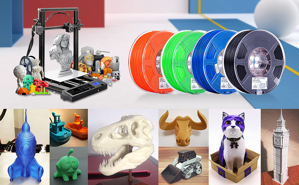 eSUN PETG Filament 1kg (2.2lb) Spool 2.85mm – INTSERVO 3D Printing Store