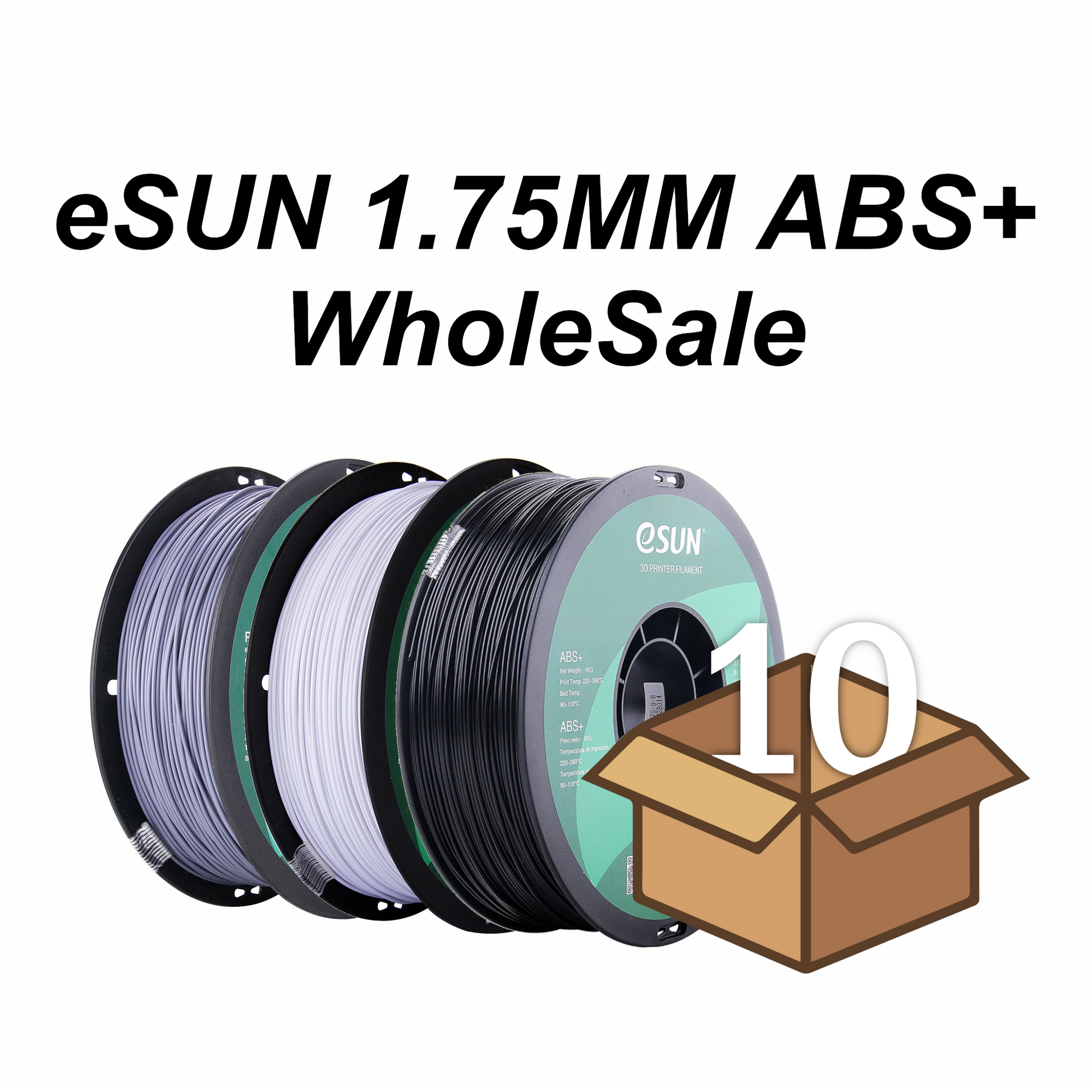 eSUN ABS+ Plus Wholesale Case – INTSERVO 3D Printing Store